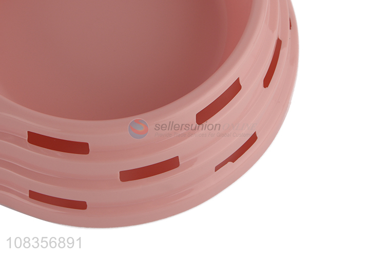 New arrival hollowed-out double pet food bowls dog water bowls
