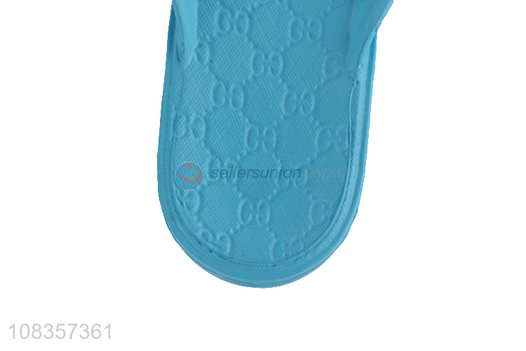 Online wholesale non-slip bath slippers ladies causal flip flops