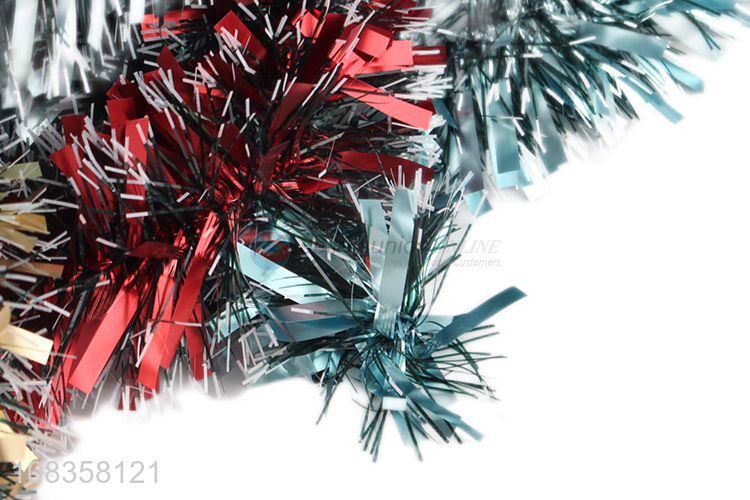 Yiwu factory party decoration colored  festival tinsel for sale