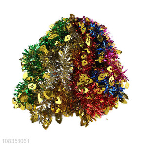 Yiwu wholesale color party supplies decorative tinsel
