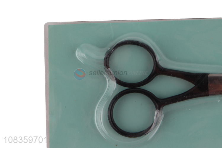 Wholesale stainless steel beard trimming scissors facial hair scissors for men