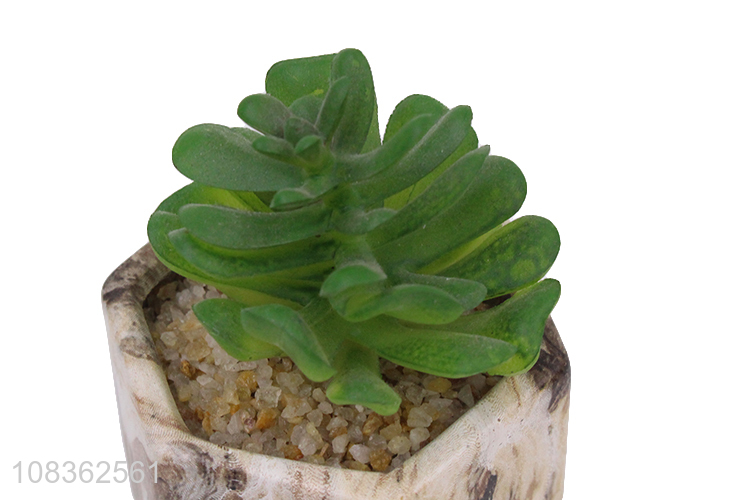 New products office desktop decoration artificial bonsai potting