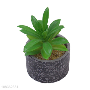 Factory supply creative artificial bonsai with ceramics pot