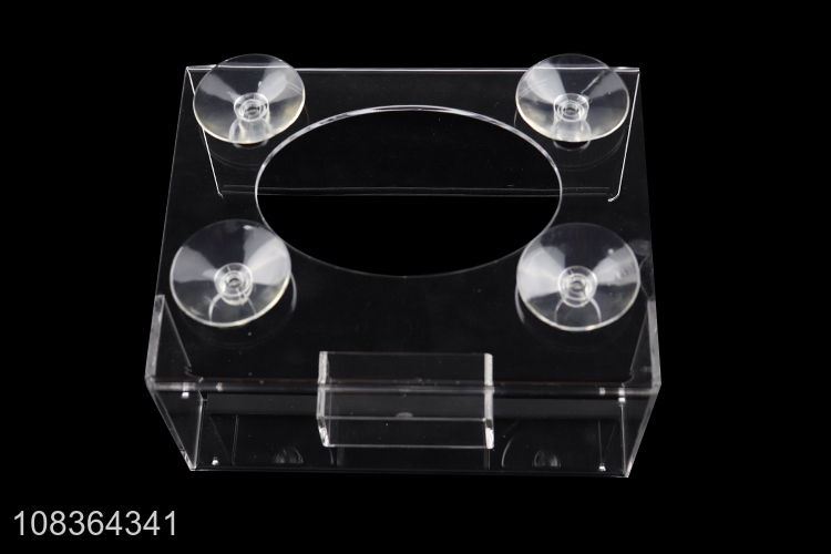 Online wholesale transparent house window type bird feeder birdhouse