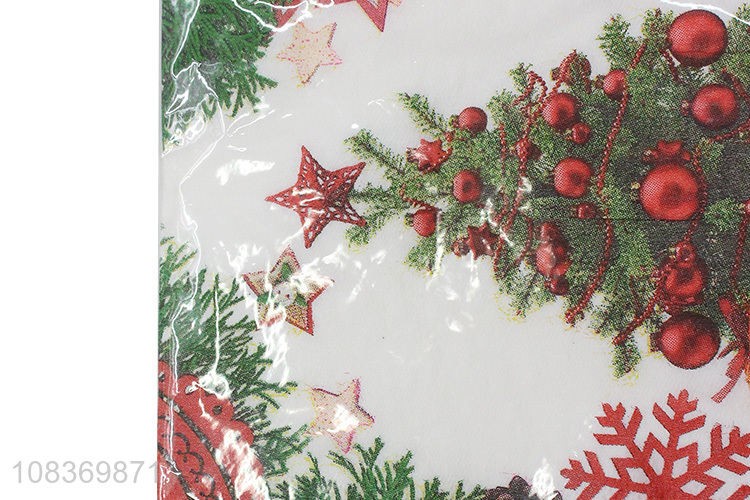 Hot selling dining table tissue Christmas party paper towel