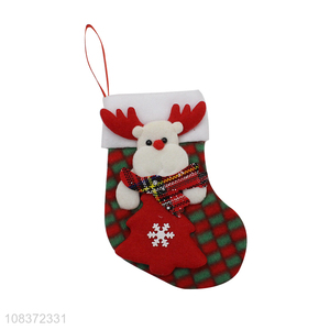 Popular Christmas Decoration Christmas Socks Gift Bag