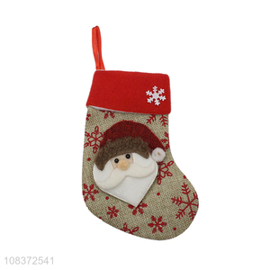 Hot Selling Christmas Socks Candy Gift Bag