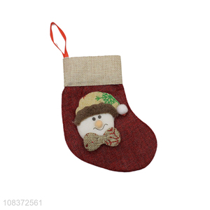 Custom Christmas Socks Gift Bag For Christmas Tree Decoration