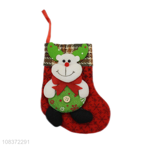Cute Design Christmas Decoration Hanging Christmas Socks