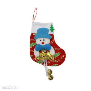 Fashion Christmas Decoration Christmas Socks With Bells