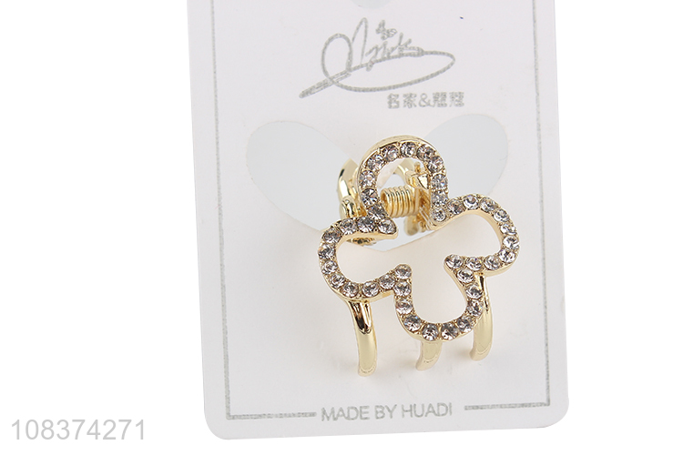 Best quality fashion diamond decoration mini hair claws