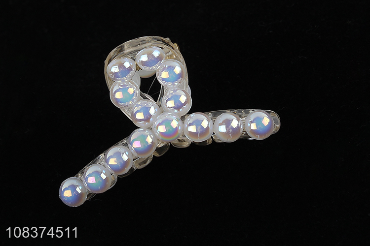Top quality pearl decoration hair claw hair decoration