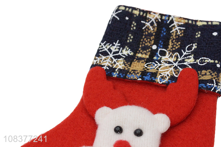 Yiwu market party holiday supplies christmas socks for sale