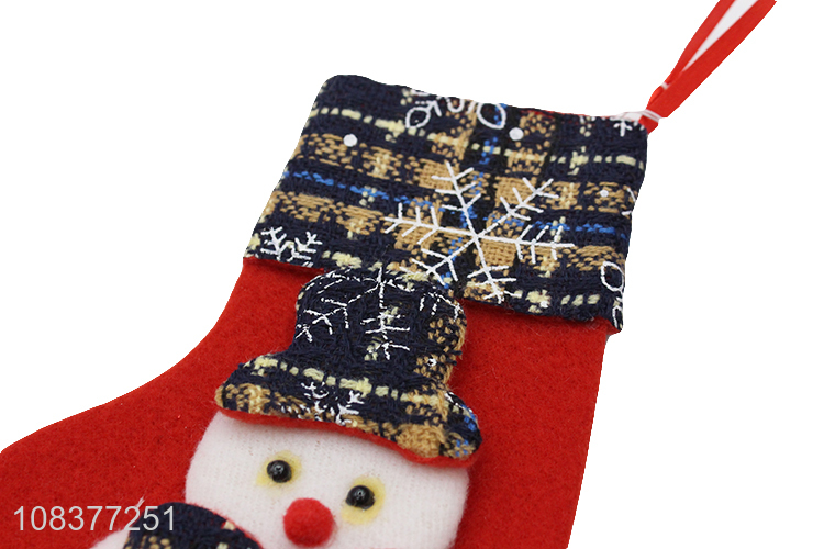 Hot products snowman christmas socks hanging ornaments