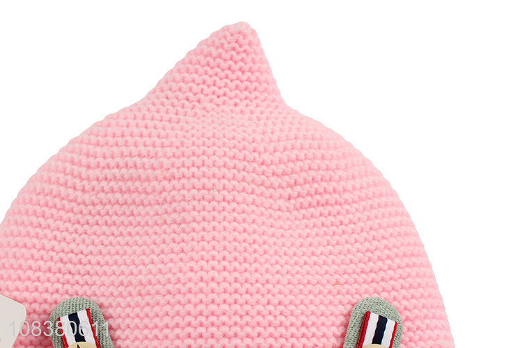 Cute Design Baby Winter Warm Hat Infant Knitted Hat