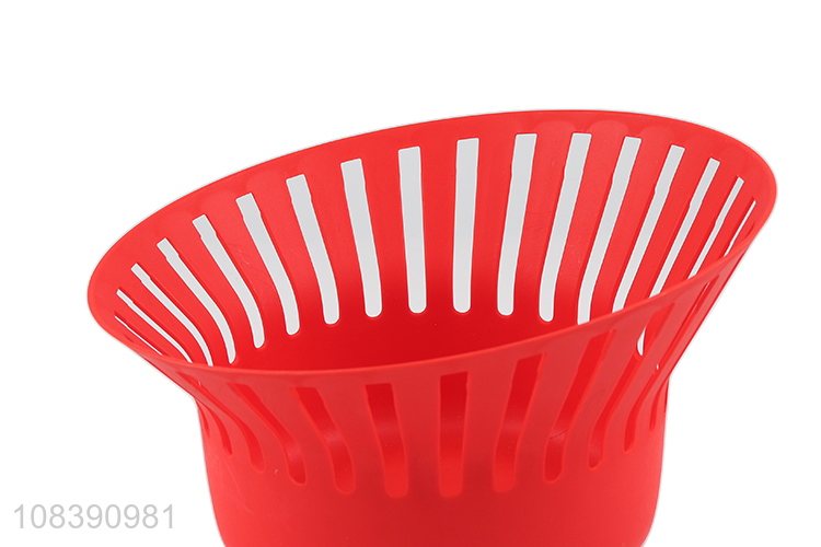 Yiwu market plastic fruit basket home drain basket