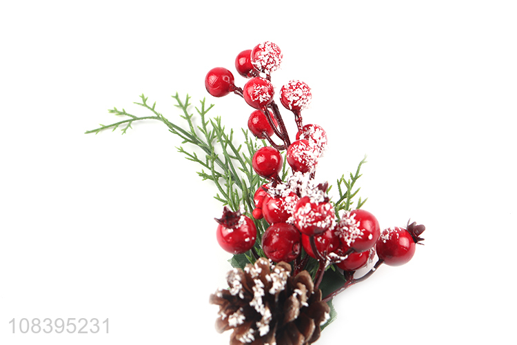 China products party decoration pine cone christmas picks