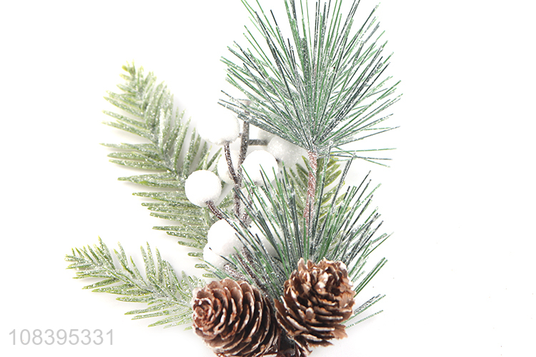 Hot products party decoration christmas pine cone picks