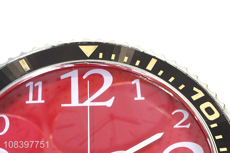 Wholesale silent wall clock plastic living room home digital clock