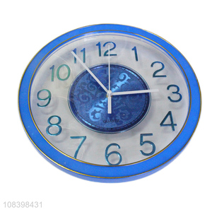 Yiwu direct sale transparent digital wall clock for decoration