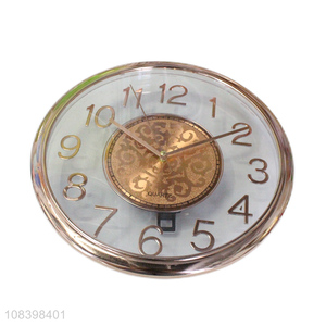Good wholesale price digital clock plastic silent wall clock