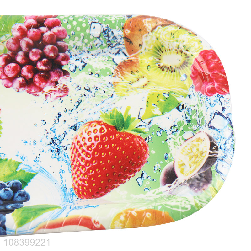 Good quality rectangular serving tray home kitchen fruit pallet