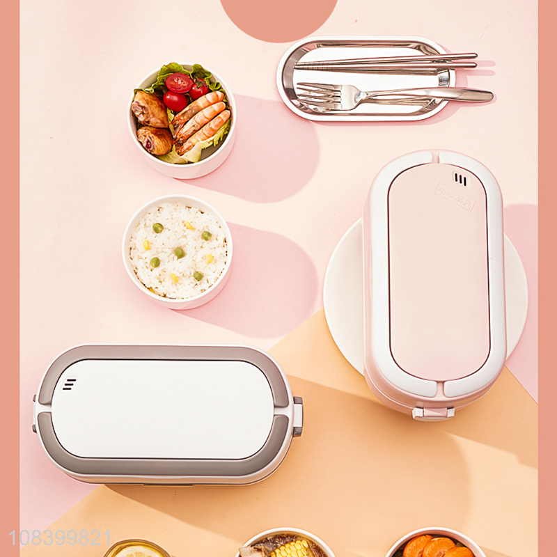 High quality electric lunch box food heater push-button 2L 250W