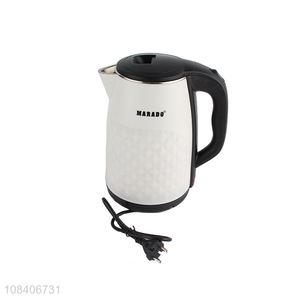 Factory supply 2.5L 1500W stainless steel electric water kettle for family