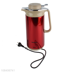 Hot selling 2.5L double walled stainless steel heat preservation electric kettle