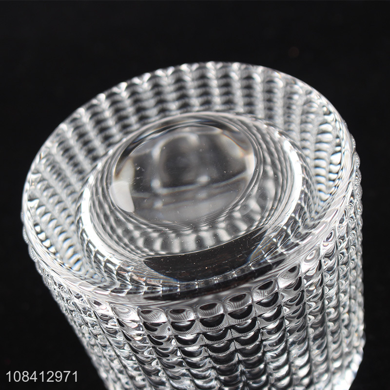 New style rotating whiskey glasses tumbler tilted crystal wine glasses