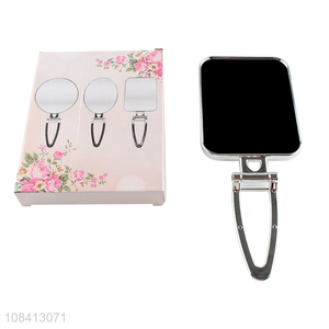 Factory direct sale standing tabletop girls cosmetic mirror