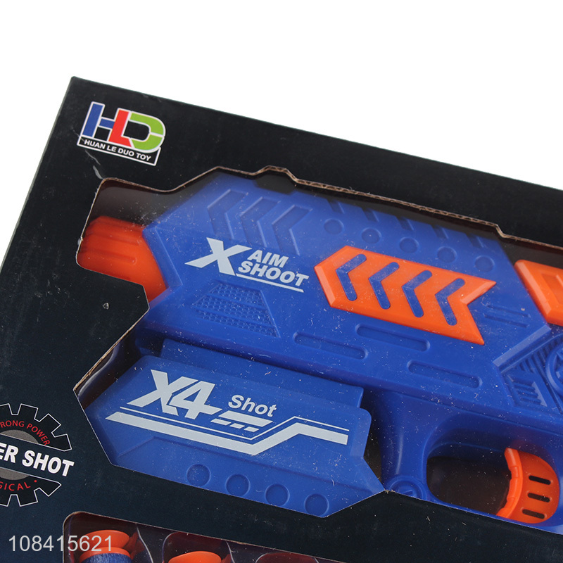 Hot selling plastic soft bullet gun boys toy gun