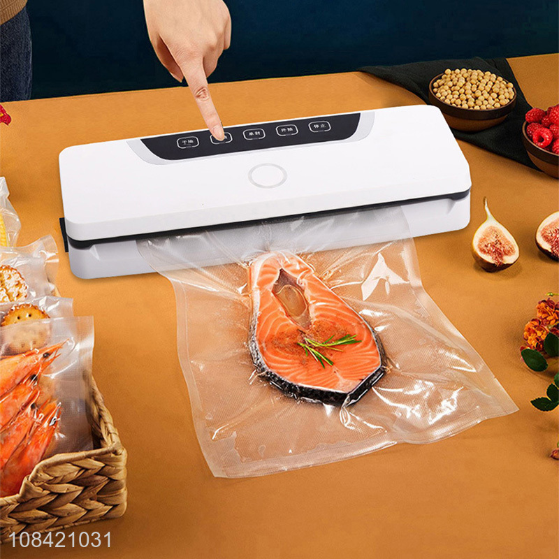 Online wholesale 110V/220V 100W one-touch automatic vacuum food sealer