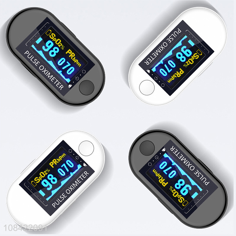 Good quality household fingertip pulse oximeter blood oxygen saturation monitor