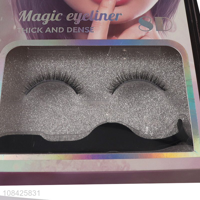 New arrival natural magic fake eyelashes for cosmetic tools