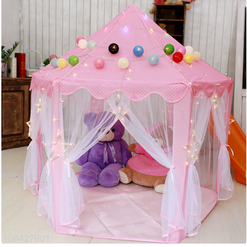 Online wholesale breathable children indoor games house tent