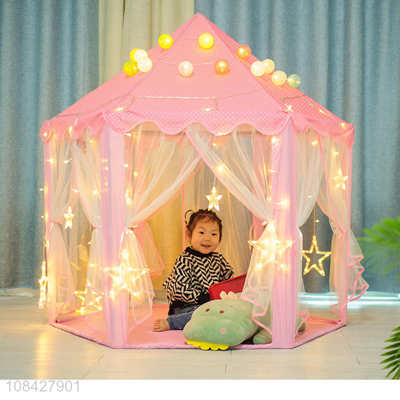 Online wholesale breathable children indoor games house tent