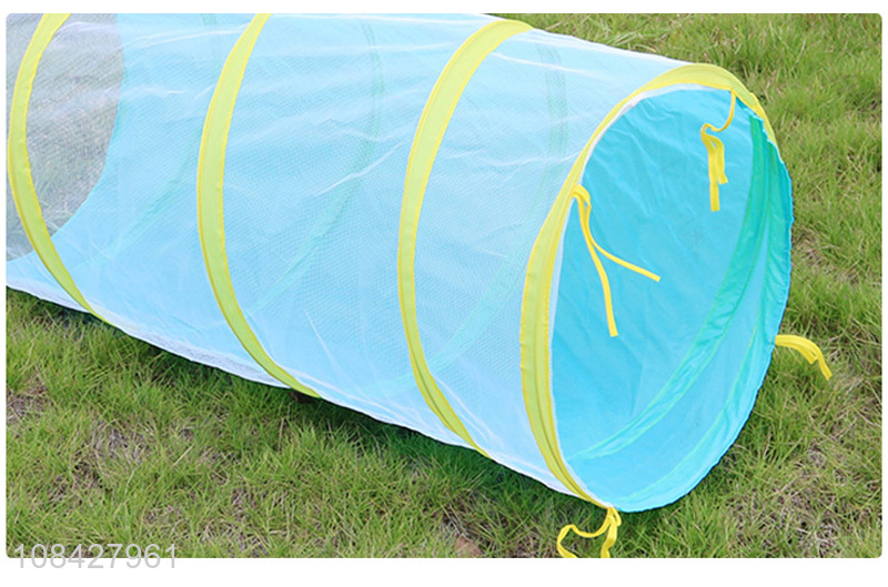 Most popular outdoor colorful kids play tent crawl tunnel