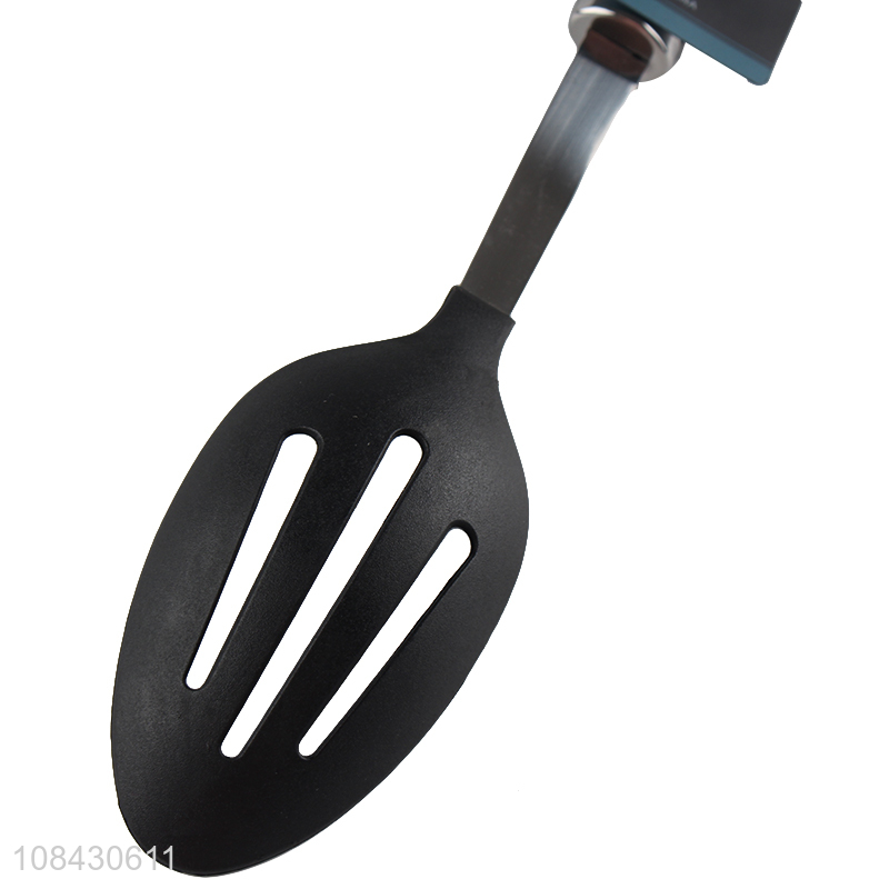 Wholesale long handle slotted spoon kitchen dinner spoon