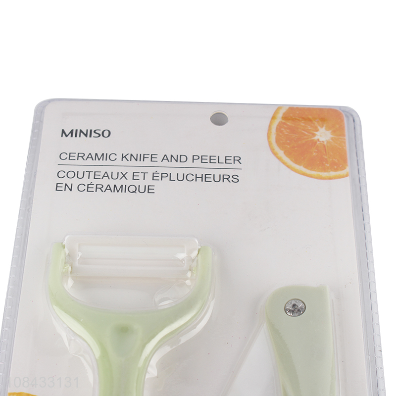 High quality portable fruit knife and peeler for sale
