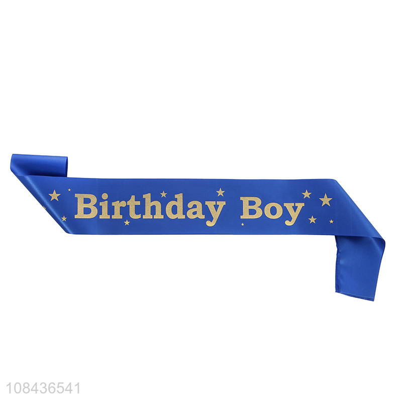 Online Wholesale Birthday Boy Sash Party Sashes for Boys