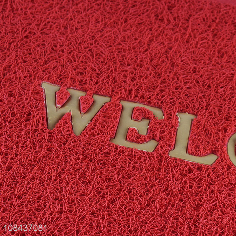 High quality red welcome carpet restaurant doormat