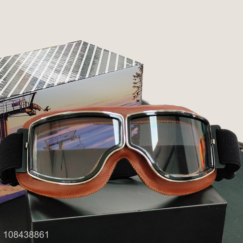 Wholesale outdoor dirt resistant windproof motorcycle goggles motorbike glasses