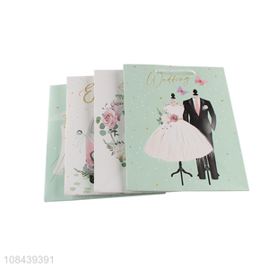 New design wedding gift packaging bag paper bag for sale