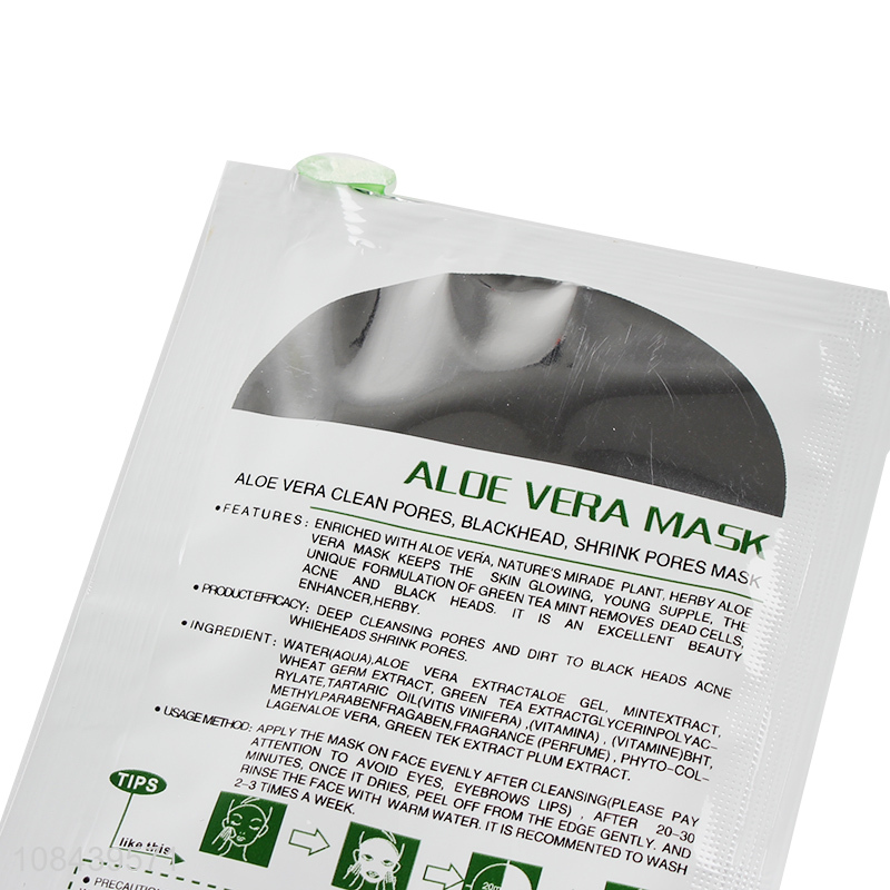 Manufacturers Wholesale Aloe Vera Tearing Mask for Cosmetic