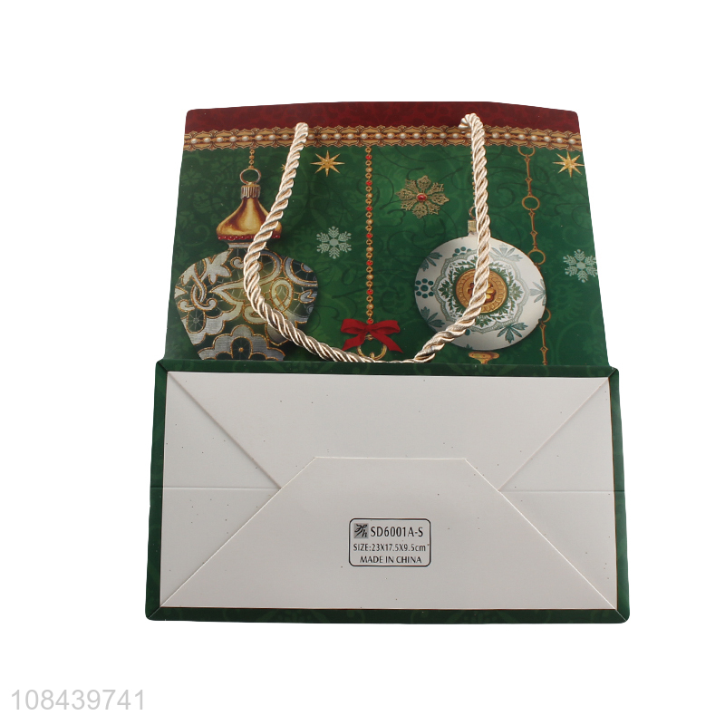 New products Christmas gifts bag printed paper bag