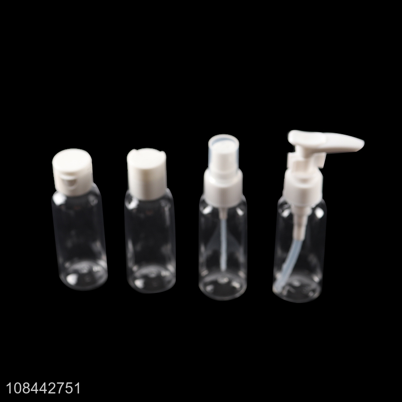 Popular products 9pieces travel cosmetic bottle kit wholesale