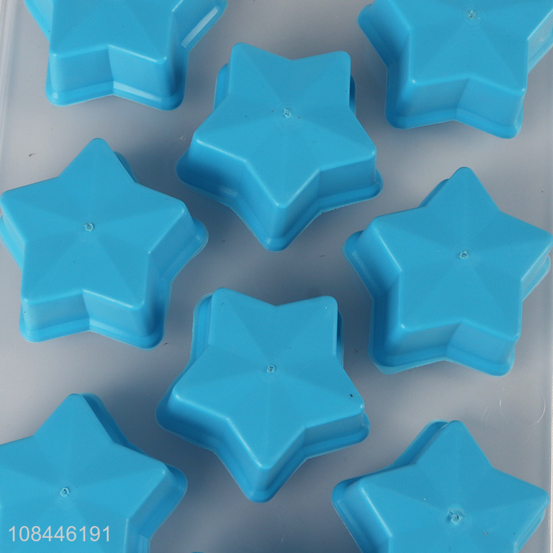 China factory star shape food grade ice cube mould for sale