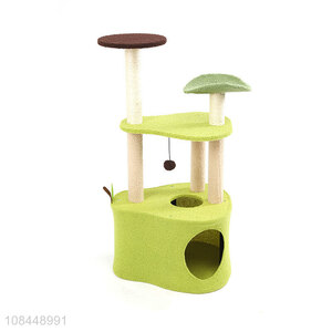 Factory price creative avocado home cat climbing frame