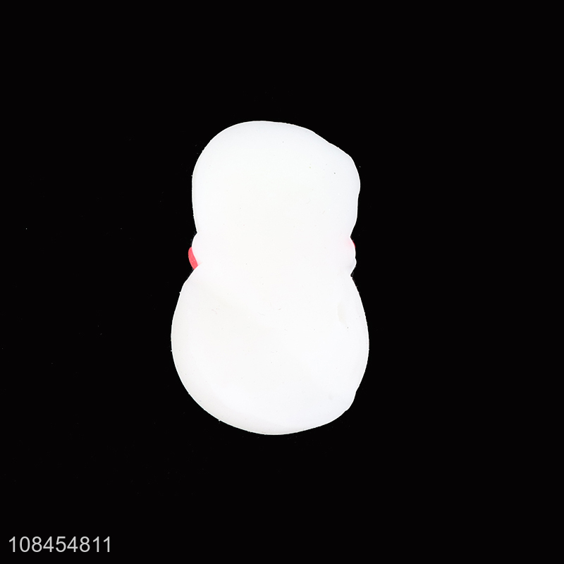 Popular products snowman shape squeeze toys tpr toys for sale
